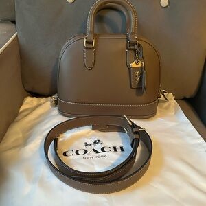 SOLD Coach Revel Bag Dark Stone
